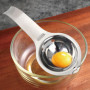 Anseom Séparateur D'oeufs, 2 Pièces Séparateur pour Jaune D'oeuf En Acier Inoxydable Filtre à Oeufs pour équipement de Cuisson d