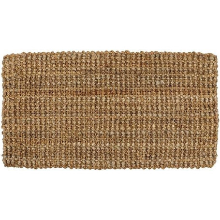 4All Paillasson en fibre de coco noué à la main antidérapant pour entrée extérieure/intérieure/garage ou jardin (40 x 70 cm)