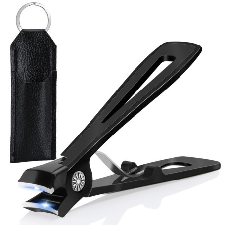 Euqvunn Coupe Ongle, Coupe Ongle Pied avec 16mm Ouverture Large de la Mâchoire, Coupe Ongles Pieds dur et epais, Acier Inoxydabl