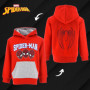 Spiderman Sweat à Capuche pour Garçons, Sweatshirt Textile Doux, Sweat Cadeau pour Enfants, Taille 4 Ans | Rouge