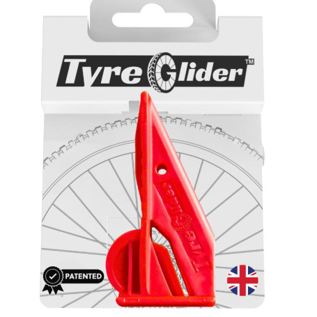 Tyre Glider | Le Nouveau Levier Démonte-Pneu | Levier Démonte-Pneu pour Vélo | Outil pour Pneus de Vélo | pour Toutes Les Largeu
