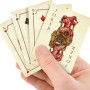 Hungry Minds The Game Jeu de Cartes - Jeu de 54 Cartes de Poker Professionnelles - Cartes à Jouer Standard de Сollection Vintage