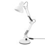 KATSU Lampe de bureau articulée LED lampe de table de chevet à bras articulé réglable, douille E27, pour bureau lecture travaux 