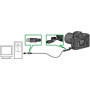 Dragon Trading Câble de transfert de données USB de rechange compatible Nikon UC-E4 UC-E5 pour Nikon D7000 D700 D300S D3100 et a