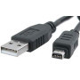 De haute qualité – câble USB pour appareils photo numériques Olympus – câble USB CB-USB5/CB-USB6 – Fonctionne avec Olympus Model
