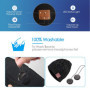 ZRUHIG Bonnet Bluetooth Homme, Bonnet Bluetooth Unisexe Cadeau Musique stéréo Chapeau d'hiver Chapeau sans Fil avec Bluetooth V5