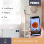 Perel Convecteur connecté, pour usage intérieur, 3 niveaux de chauffe, 2000 W