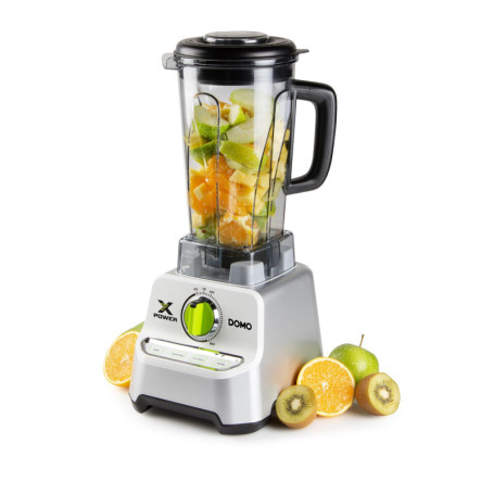 Blender XPOWER - DOMO - DO747BL - 1500 W - 2 L - Gris