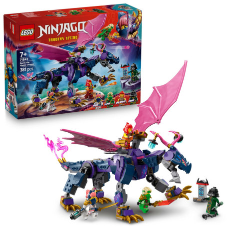 LEGO NINJAGO 71842 Rontu Le Maître Dragon - Jeu De Construction Pour Garçon Des 7 Ans
