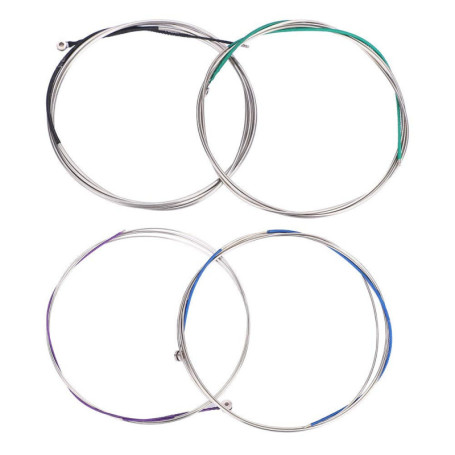 Cordes de Violoncelle 3/4 4/4 de Haute Qualité en Cuivre, Alliage de Zinc, Accessoire de Remplacement pour Violoncelle,Accessoir