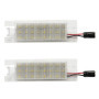 Konuooer Lot de 2 éclairages de plaque d'immatriculation pour Alf-a Romeo Giulietta 940 - Pour 147 156 159 166 MiTo GT Spider Br