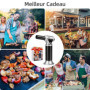 Carehabi Chalumeau de Cuisine, Flamme Réglable Chalumeau avec Verrouillage de Sécurité, Rechargeable Briquet Chalumeau Pour Cuis