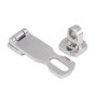 Moraillon Serrure de Porte Loquet de Verrouillage, Acier Inoxydable Attache Résistante de Bride de Trappe de Bateau avec Le Supp