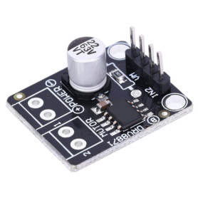 DRV8871 Module de contrôleur de lecteur de carte de pilote de moteur à courant continu H-bridge Module de commande PWM DC6.5-45V