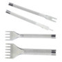 Ensemble d'outils de poinçon à griffes en cuir ciseau à laçage bricolage laçage couture poinçon fournitures pour bandes de montr