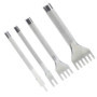 Ensemble d'outils de poinçon à griffes en cuir ciseau à laçage bricolage laçage couture poinçon fournitures pour bandes de montr