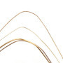 Fil de soudure en or facile à utiliser 4 pièces, grandes baguettes de soudage pour la fabrication de bijoux