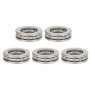 5pcs roulements à billes de butée, 20mm x 35mm x 10mm palier de butée à billes axial à faible bruit d'avion de haute précision p