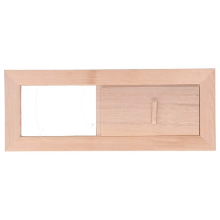 Évent d'aération de Sauna en Bois réglable équipement de Salle de Sauna Panneau de Ventilation Stores Grille Sauna évent pour ha