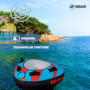 Flotteur gonflable triangulaire résistant et sûr pour sports nautiques, Bouee