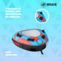 Flotteur gonflable triangulaire résistant et sûr pour sports nautiques, Bouee