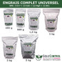 250 g d'ENGRAIS COMPLET universel et équilibré - SoluControl - UAB - Utilisable en Agriculture BIOLOGIQUE