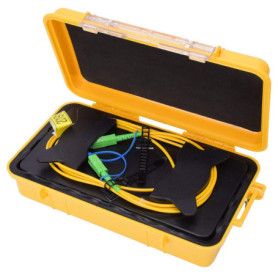 SALUTUYA Boîte de câble de lancement de fibre optique cable fibre optique OTDR SC/APC-SC/APC connecteur éliminateur de zone mort