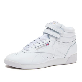 Baskets Casual pour Femme Reebok Freestyle Hi Blanc