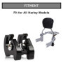 Clips de Barre Sissy pour Electra Road Street Glide Road King Softail Night Train 883 1200 Toutes Les Années,PSLER Clip de Fixat