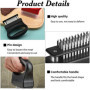 SHUOHONG Attendrisseur de Viande mit Stainless Steel Meat Tenderizer Needle, Facile à Nettoyer Marteau Viande, Outil D’attendris