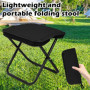 ‎FuxFuis Tabouret Pliant Portable, Tabouret de Camping Pliable, Chaise Pliante Camping, Chaise Pliante Portable Exterieur, Siege