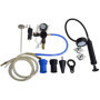 Alltooetools 28pcs testeur de Pression de radiateur Universel et kit d'outils de système de Refroidissement de Type Vide