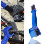 nettoyeur chaine velo,Nettoyeur de Chaîne De Vélo,nettoyant chaine moto,4 pcs Nettoyage Chaîne Vélo Outils d'Entretien Nettoyeur