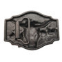 Xwest Longhorn Cowboy Cowgirl Bull Rodeo Western Texas Belt Buckle Boucle de ceinture