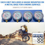 Szlsl88 Moto Jauge de Reniflard, Moto Carburateur Synchroniseur Balancier, Moto Testeur Accessoire