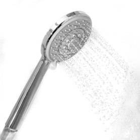 Vappore Pommeau de Douche Universel 3 Modes de Jet d'Eau, Haute Pression, Facile à Installer, Tête de Douche Économique d'Eau, F