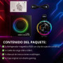 Utilify Refroidisseur de Téléphone Portable avec Lumière RGB | Refroidissement Rapide par Semi-conducteur | Ventilateur Intellig