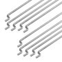 WMYCONGCONG Lot de 10 tiges de poussée en Acier de 1,2 x 210 mm + 10 Klaxons de Micro contrôle en Nylon 21 x 11 mm 4 Trous pour 