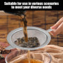1 Passoire Et 1 Petit Bol En Acier Inoxydable, Filtre À Thé, Service À Thé Créatif, Accessoires Pour La Préparation Du Thé, Outi