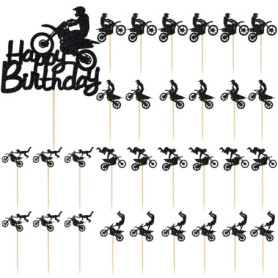 Inserts De Gâteau sur Le Thème De La Moto, Décorations De Gâteaux, Inserts De Gâteaux Personnalisés Et Créatifs, Accessoires De 