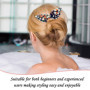 8 Morceaux D'Accessoires De Cheveux Mignons, Outils De Coiffure, Accessoires De Coiffure Pour Filles, Fabricant De Chignon, Acce
