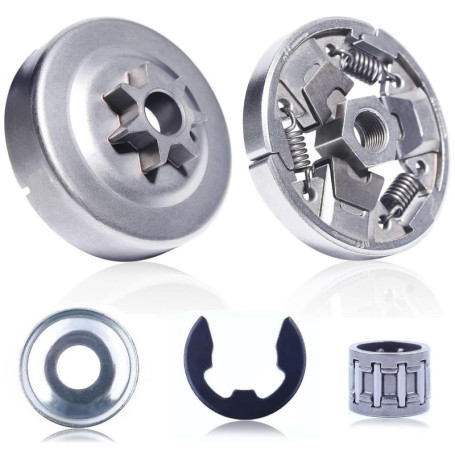 Mtanlo Tambour d'embrayage .325 Kit de roulement de Tambour d'embrayage pour Stihl MS261 MS261C MS271 MS271C MS291 MS291C MS240 