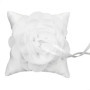 Coussin Alliance Bague Mariage Oreiller - 10 * 10cm Fleur Oreiller pour alliances Fiançailles Fête mariage Faveurs Accessoires, 