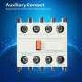 Contacts Auxiliaires Bloc Fit CJX2 AC Contactor, 2 NO 2 NC LADN22 AC Contactor Schakelaar F4-22 Modèle