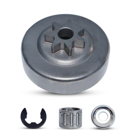 AUMEL Kit de clips de rondelle de roulement de pignon de tambour d'embrayage de 3/8 po Pour STIHL MS311 MS391 Tronçonneuse Rempl