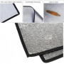 HJYDGJ Tapis de Camping en Film d'Aluminium - Ultra Léger, Pliable, Isolation Thermique - Couverture Isolante pour Tente 200 × 2
