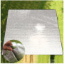 HJYDGJ Tapis de Camping en Film d'Aluminium - Ultra Léger, Pliable, Isolation Thermique - Couverture Isolante pour Tente 200 × 2