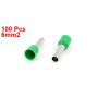 sourcing map 100pcs 6mm2 Embout de Câble Embout de Câblage Cosse à Sertir électrique Fil Sertissage Borne Connecteur Terminal is