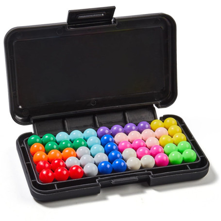 ZYEKIU IQ Puzzler Pro Smart Game Casse Tcete Casse Tete Enfant avec 120 Types de Défis, Jeux de Voyage et de Poche, Intéressant,