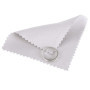 Tissu de Nettoyage de Bijoux Chiffon à Polir pour Argent Sterling Gold Platinum, 50 Pièces